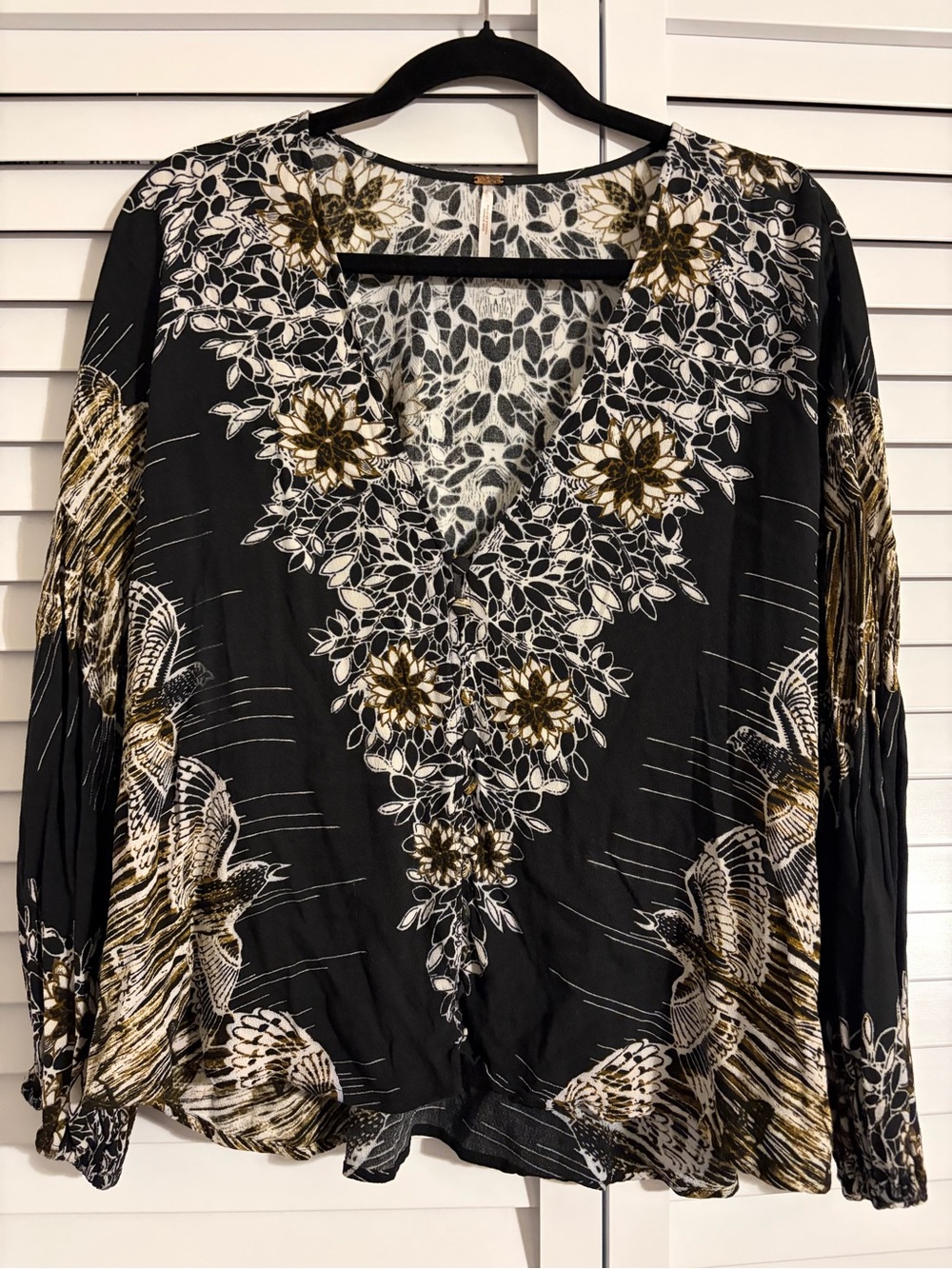 Free People Birds of a Feather Top